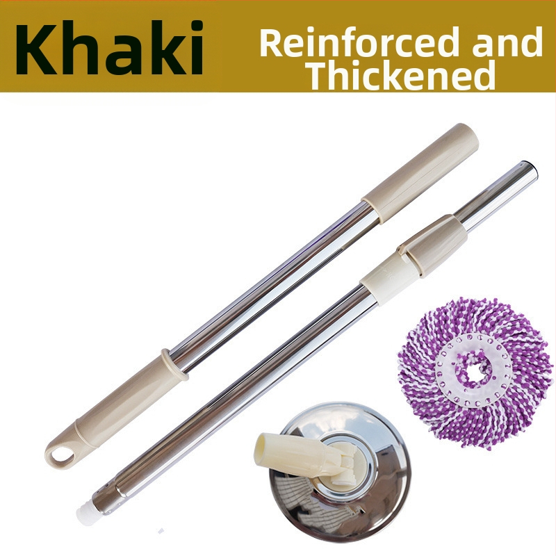 Munkatakarékos univerzális forgó rúdfejjel ellátott felmosórongy, vastagított rozsdamentes acél felmosófej-csere, tökéletes lusta embereknek, egyrészes cseppszállítás