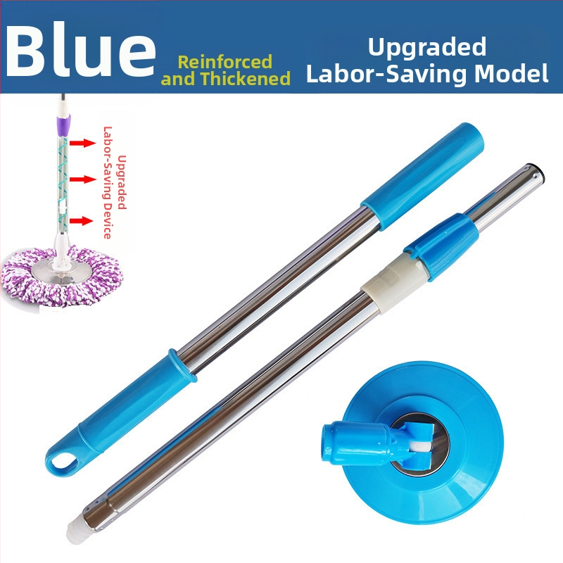 Munkatakarékos univerzális forgó rúdfejjel ellátott felmosórongy, vastagított rozsdamentes acél felmosófej-csere, tökéletes lusta embereknek, egyrészes cseppszállítás