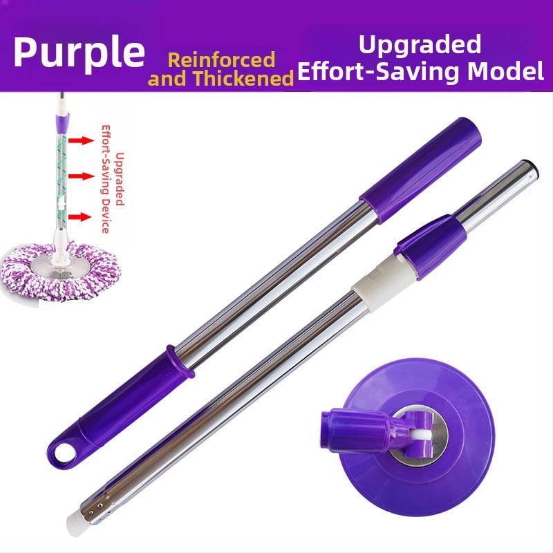 Munkatakarékos univerzális forgó rúdfejjel ellátott felmosórongy, vastagított rozsdamentes acél felmosófej-csere, tökéletes lusta embereknek, egyrészes cseppszállítás