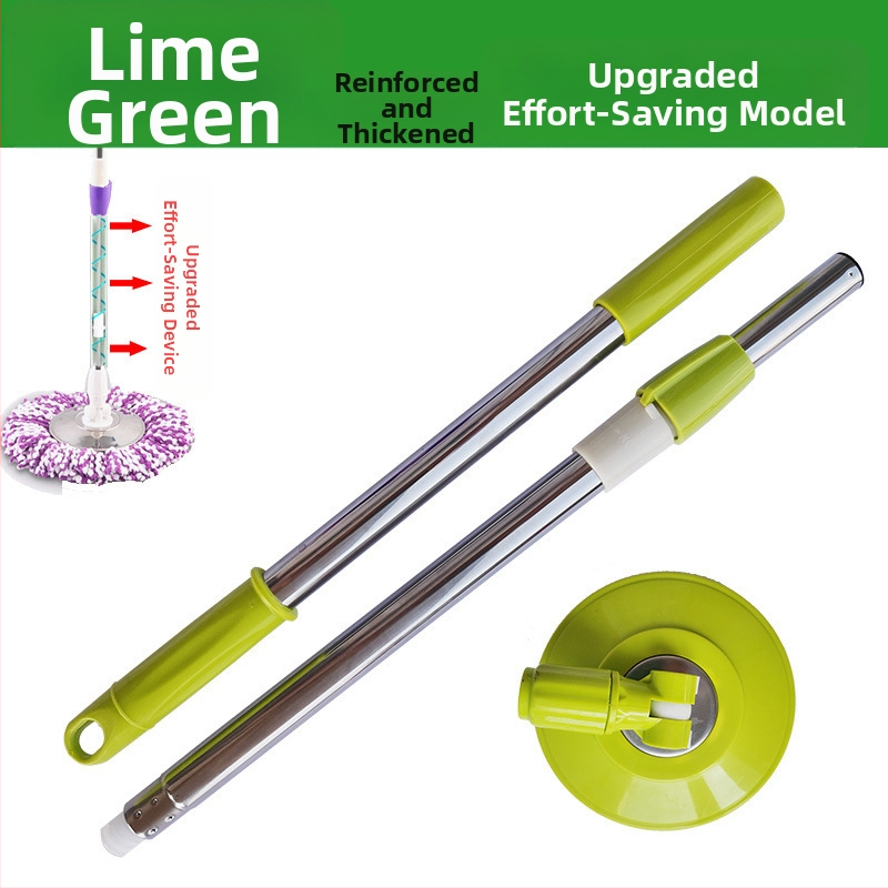 Munkatakarékos univerzális forgó rúdfejjel ellátott felmosórongy, vastagított rozsdamentes acél felmosófej-csere, tökéletes lusta embereknek, egyrészes cseppszállítás