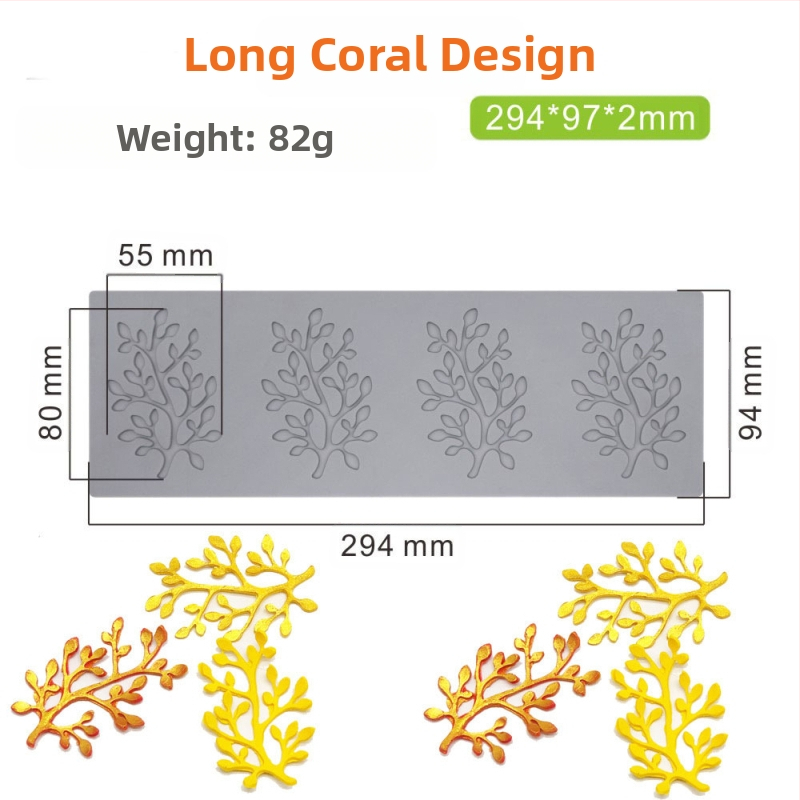 Nėrinių iškirptų lapų traškių formų kūrybinė patiekalų dekoracija molekulinė virtuvė prancūziškų lapų šokolado silikoninė kepimo forma