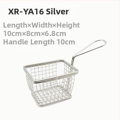 Amerikietiško stiliaus kūrybingi stalo įrankiai, geležiniai kepti užkandžių krepšeliai, bulvyčių fri krepšeliai, kepti krepšeliai, desertui skirti kepti viščiukai, duonos krepšeliai, lėkščių indai