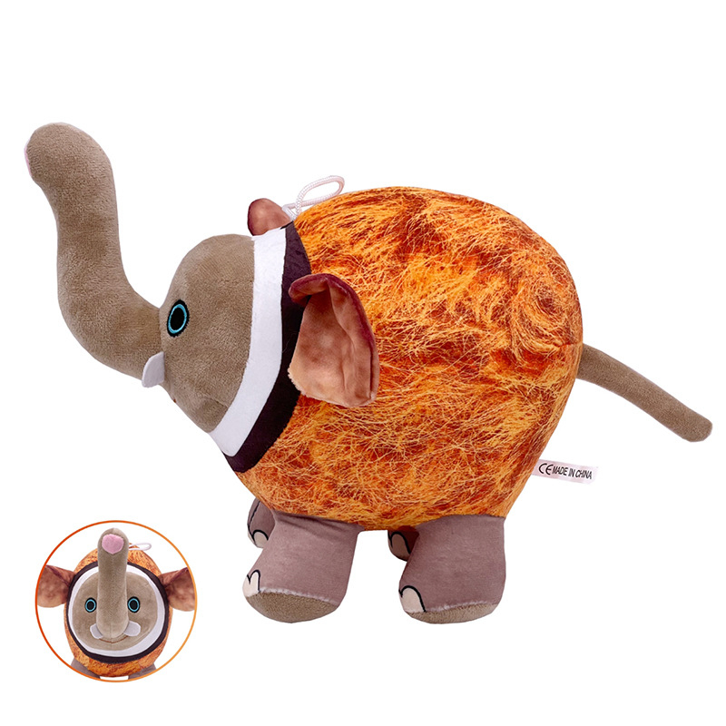 Piiriülene uus Tung Tung Sahur Ameerika mägede ja merede paroodia plush-nukk