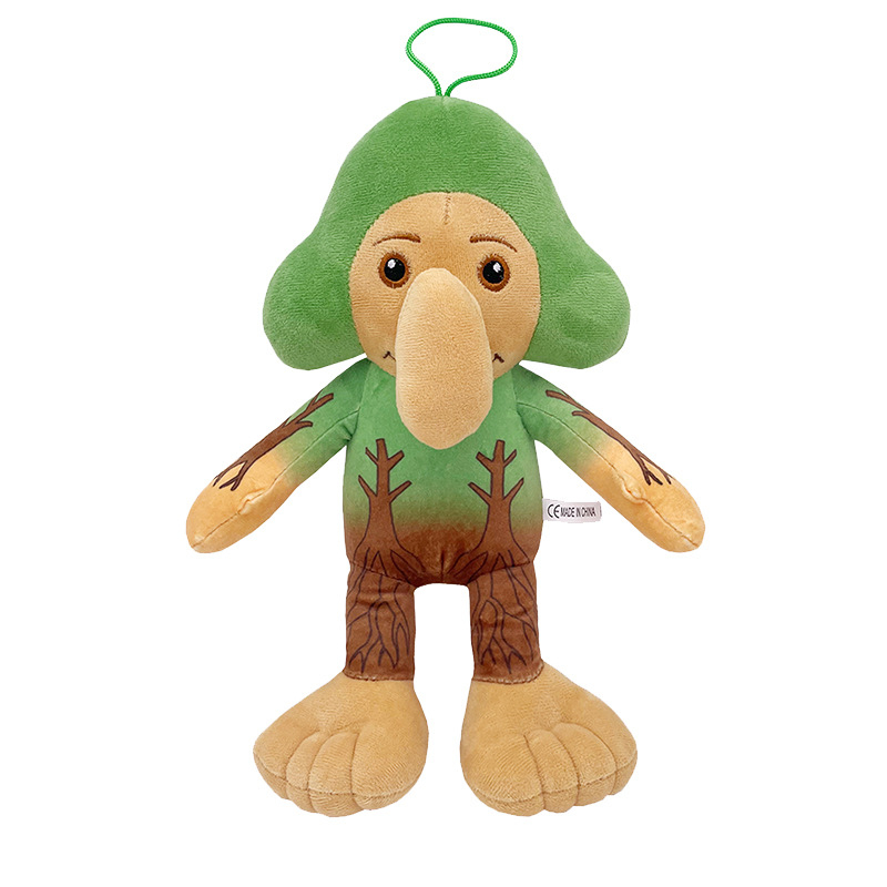 Piiriülene uus Tung Tung Sahur Ameerika mägede ja merede paroodia plush-nukk