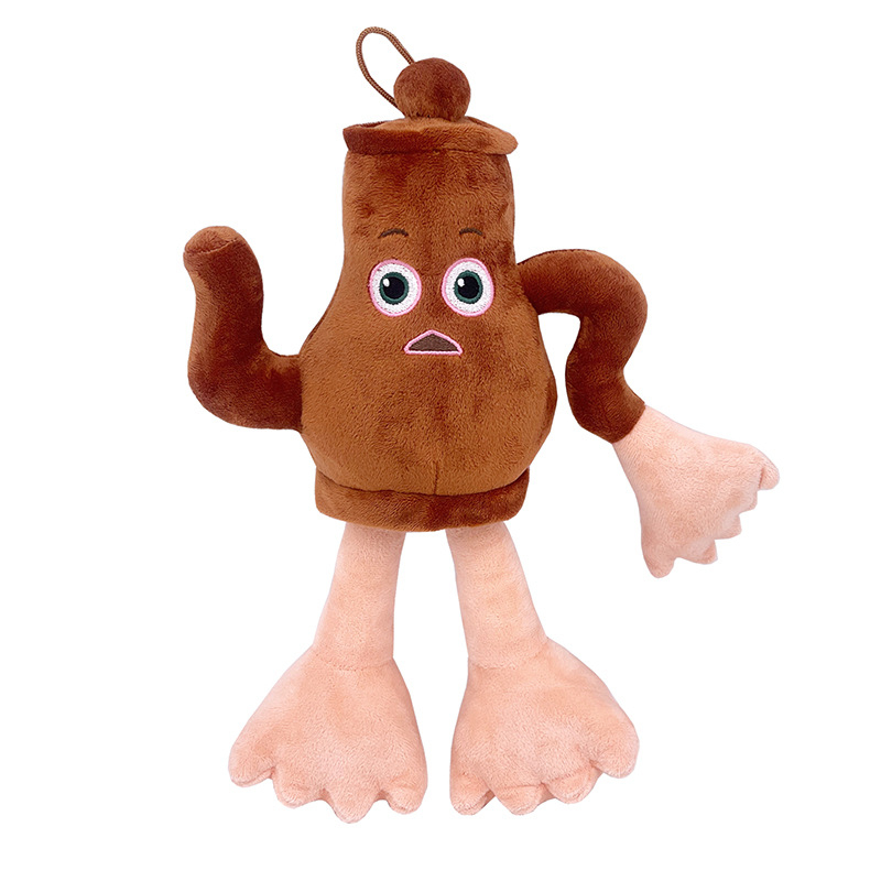 Piiriülene uus Tung Tung Sahur Ameerika mägede ja merede paroodia plush-nukk