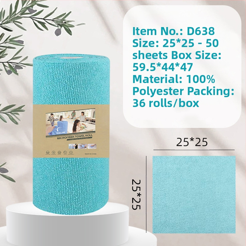 Ръчно късаща се удебелена абсорбираща маслоабсорбираща кърпа за почистване на кухня, домакинска микрофибърна ламинирана щампована кърпа за ръчно късане