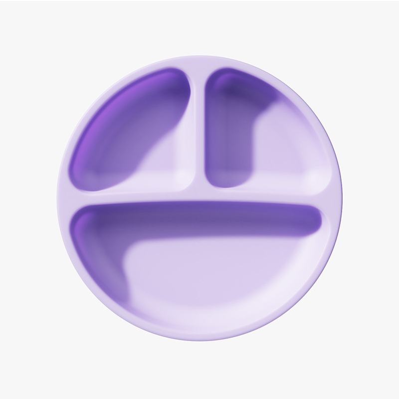 Piiriülene kuummüügis olev laste lauanõud, silikoonist dielektriline taldrik, laste beebisöötmislauanõud, kahvel, lusikas, imemiskettaga kauss, riisitasku