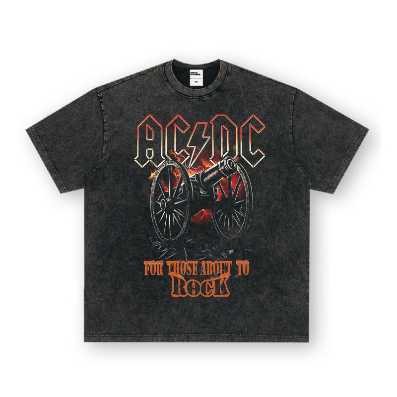 Nirvana Rock American 3D digitaaltrükiga retro lühikeste varrukatega T-särk, piiriülese trükiga, Ameerika moodne vintage puuvillaimitatsioon