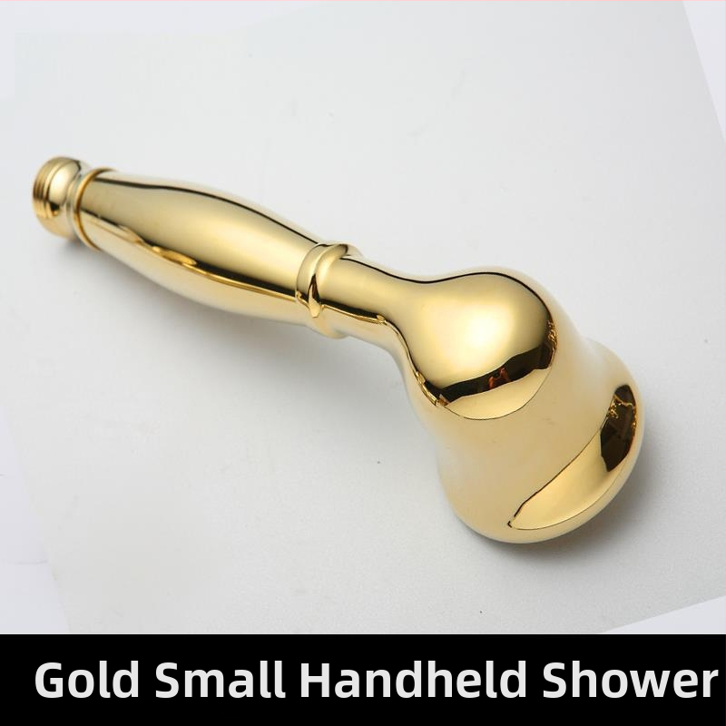 Európai ókori retró stílusú, tiszta réz, tiszta fekete bronz zuhanykabin, kézi kis, puffadt fejzuhany, kézi permetező, egyetlen zuhanyfejjel.