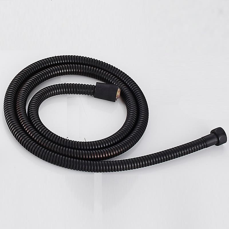 Európai ókori retró stílusú, tiszta réz, tiszta fekete bronz zuhanykabin, kézi kis, puffadt fejzuhany, kézi permetező, egyetlen zuhanyfejjel.