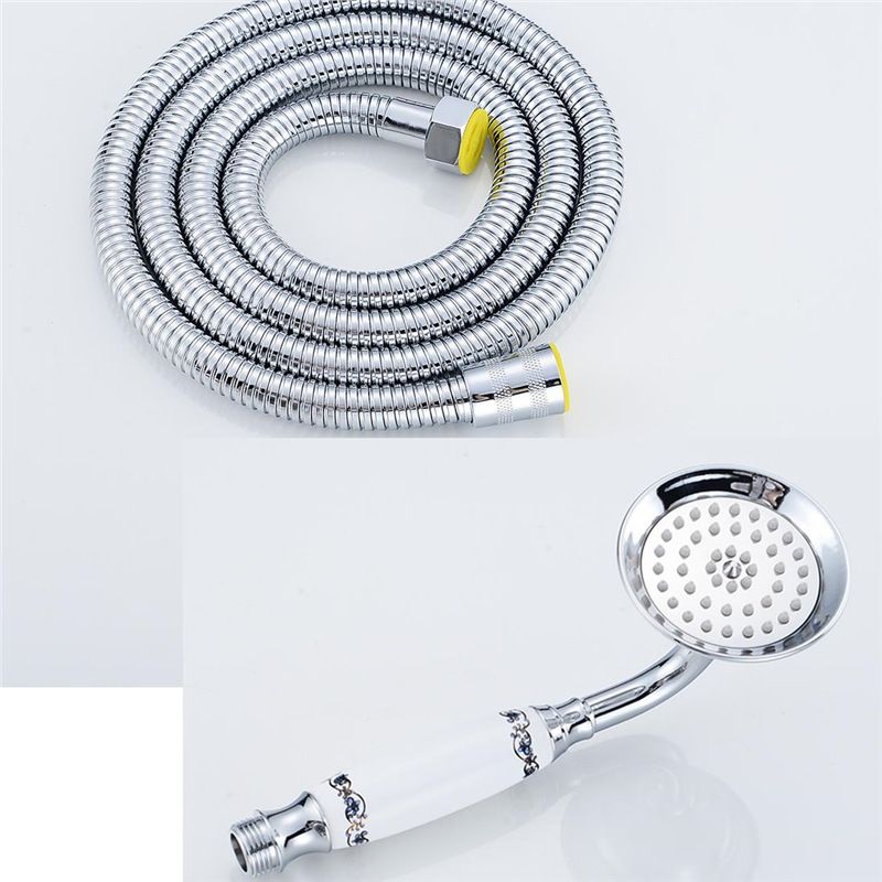 Európai ókori retró stílusú, tiszta réz, tiszta fekete bronz zuhanykabin, kézi kis, puffadt fejzuhany, kézi permetező, egyetlen zuhanyfejjel.