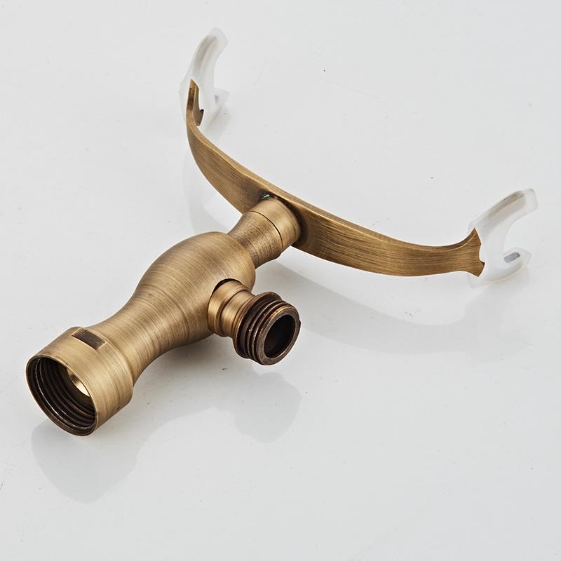 Európai ókori retró stílusú, tiszta réz, tiszta fekete bronz zuhanykabin, kézi kis, puffadt fejzuhany, kézi permetező, egyetlen zuhanyfejjel.