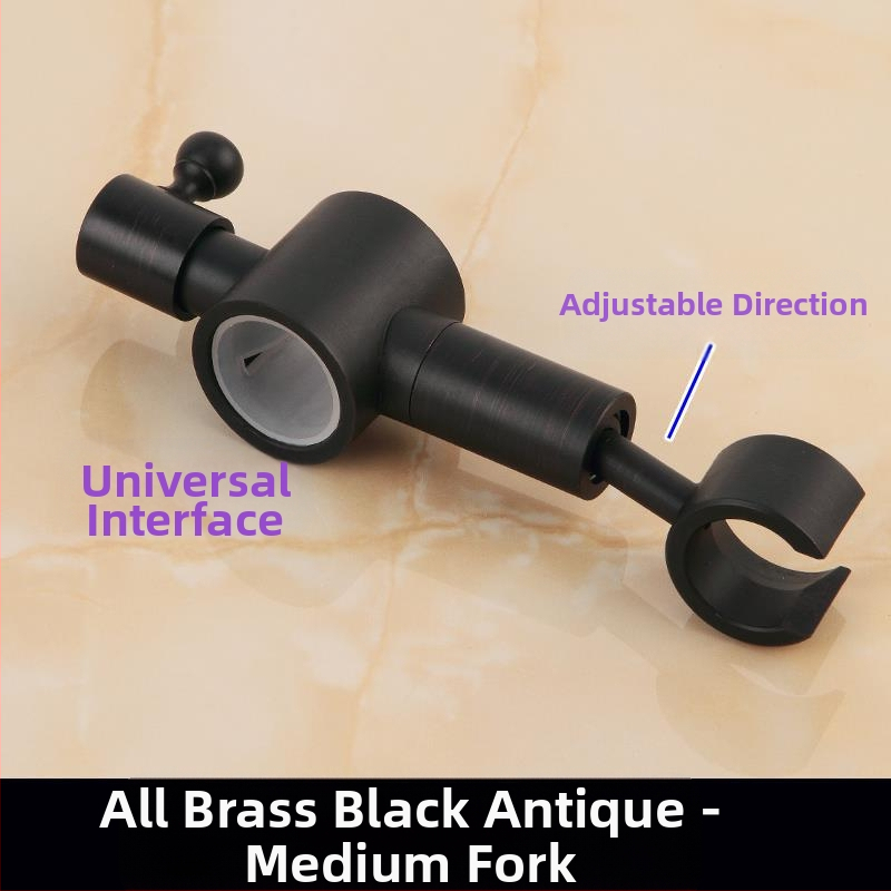 Európai ókori retró stílusú, tiszta réz, tiszta fekete bronz zuhanykabin, kézi kis, puffadt fejzuhany, kézi permetező, egyetlen zuhanyfejjel.