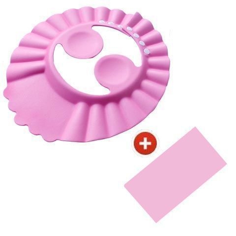 Vaikiška šampūno kepuraitė, atspari vandeniui, ausų apsauga, kūdikio dušo kepuraitė, reguliuojama kūdikio šampūno kepuraitė, vaikiška dušo kepuraitė