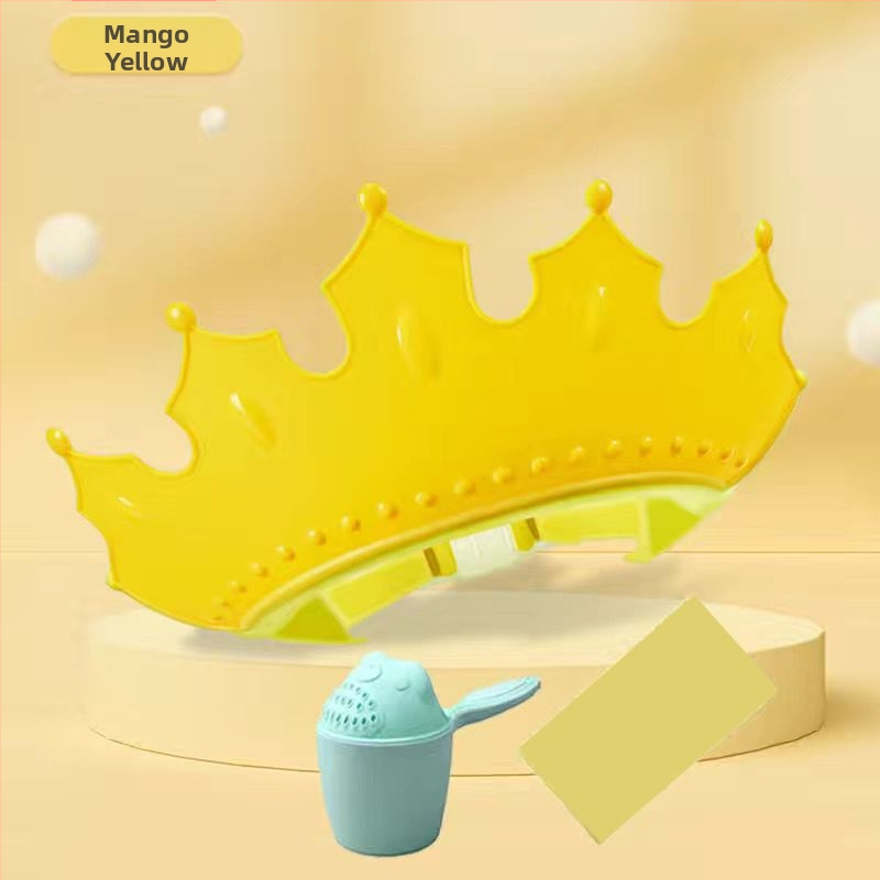 Vaikiška šampūno kepuraitė, atspari vandeniui, ausų apsauga, kūdikio dušo kepuraitė, reguliuojama kūdikio šampūno kepuraitė, vaikiška dušo kepuraitė