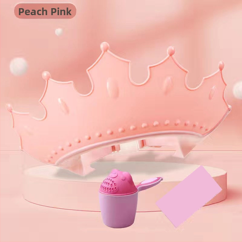 Vaikiška šampūno kepuraitė, atspari vandeniui, ausų apsauga, kūdikio dušo kepuraitė, reguliuojama kūdikio šampūno kepuraitė, vaikiška dušo kepuraitė