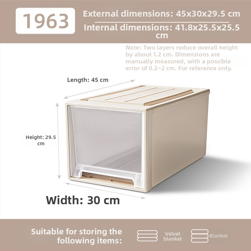 Sahtli hoiukast Sahtli hoiukast Läbipaistev kingakarp Sahtli koduriiete hoiukast Hulgimüük