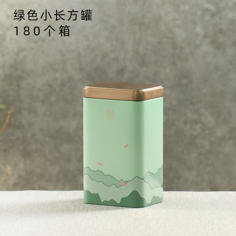 Teepurgid Kaks ja pool Jin must tee roheline tee universaalne suletud suur ruudukujuline lõhnastatud tee metallpurgid hulgimüük puudub