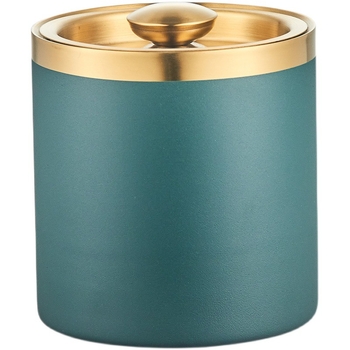 Κάδος πάγου από ανοξείδωτο χάλυβα διπλής πάχυνσης κάδος σαμπάνιας κρασιού, κάδος μπύρας, κάδος σούβλας με καπάκι, εμπορικός κάδος πάγου KTV