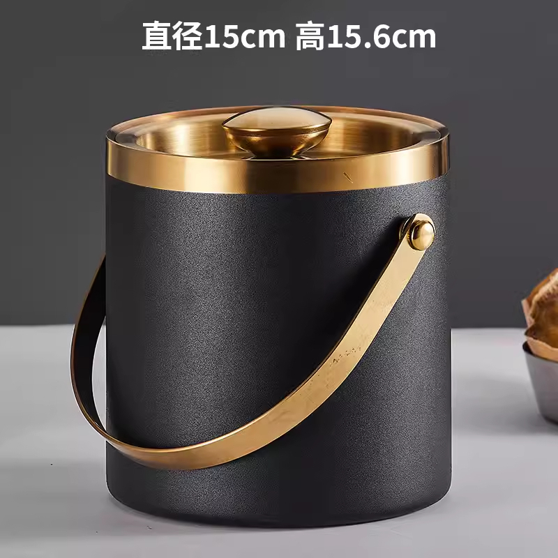 Roostevabast terasest jääämber, topeltpaksendatud veini-šampanjaämber, õlleämber, süljeämber kaanega, baar, KTV jääämber