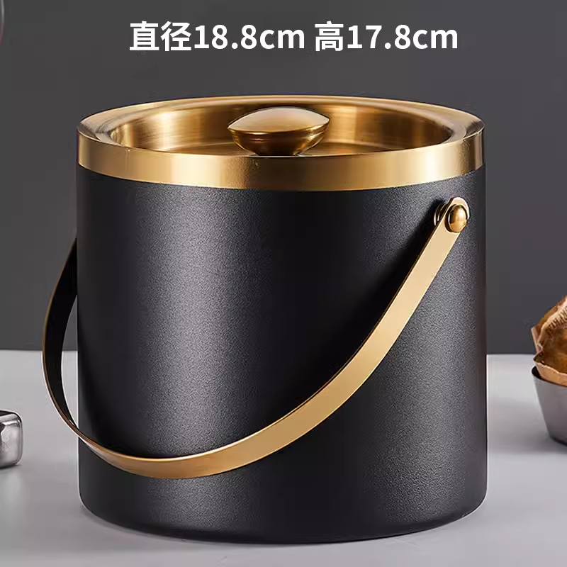 Roostevabast terasest jääämber, topeltpaksendatud veini-šampanjaämber, õlleämber, süljeämber kaanega, baar, KTV jääämber