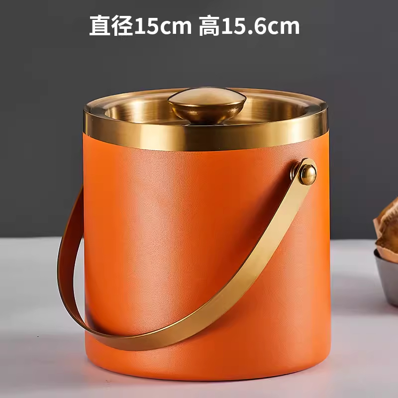 Roostevabast terasest jääämber, topeltpaksendatud veini-šampanjaämber, õlleämber, süljeämber kaanega, baar, KTV jääämber