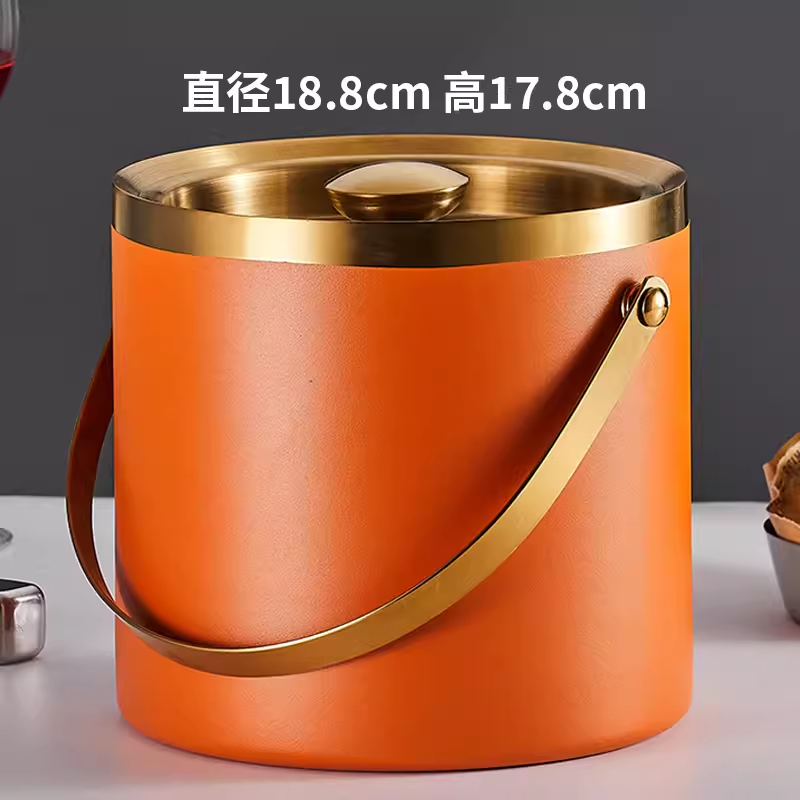 Roostevabast terasest jääämber, topeltpaksendatud veini-šampanjaämber, õlleämber, süljeämber kaanega, baar, KTV jääämber