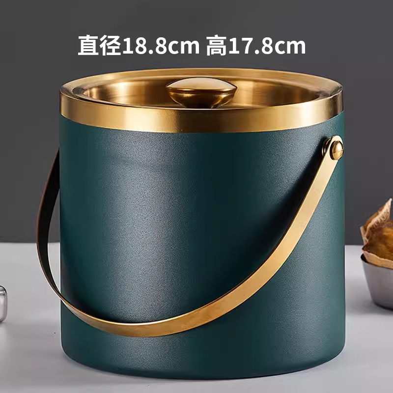 Roostevabast terasest jääämber, topeltpaksendatud veini-šampanjaämber, õlleämber, süljeämber kaanega, baar, KTV jääämber