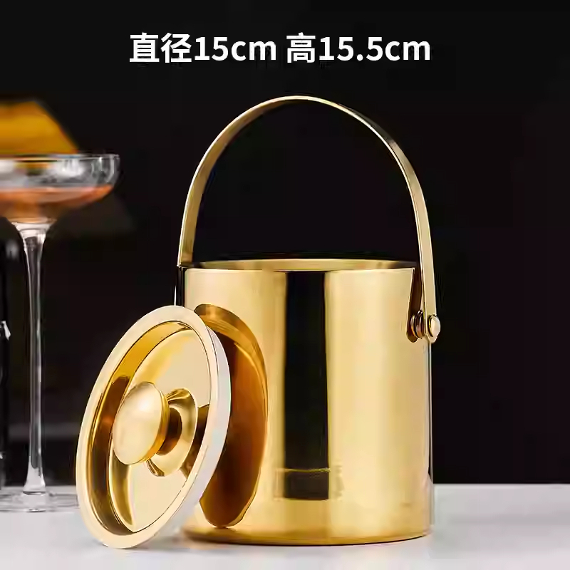 Roostevabast terasest jääämber, topeltpaksendatud veini-šampanjaämber, õlleämber, süljeämber kaanega, baar, KTV jääämber