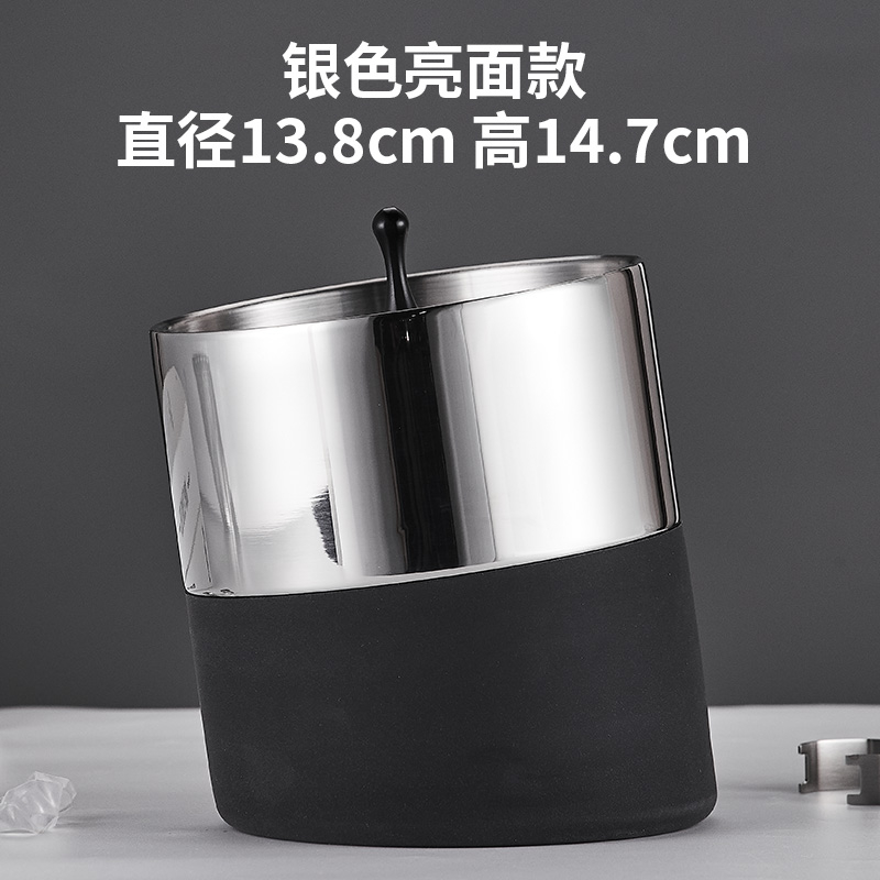 Roostevabast terasest jääämber, topeltpaksendatud veini-šampanjaämber, õlleämber, süljeämber kaanega, baar, KTV jääämber