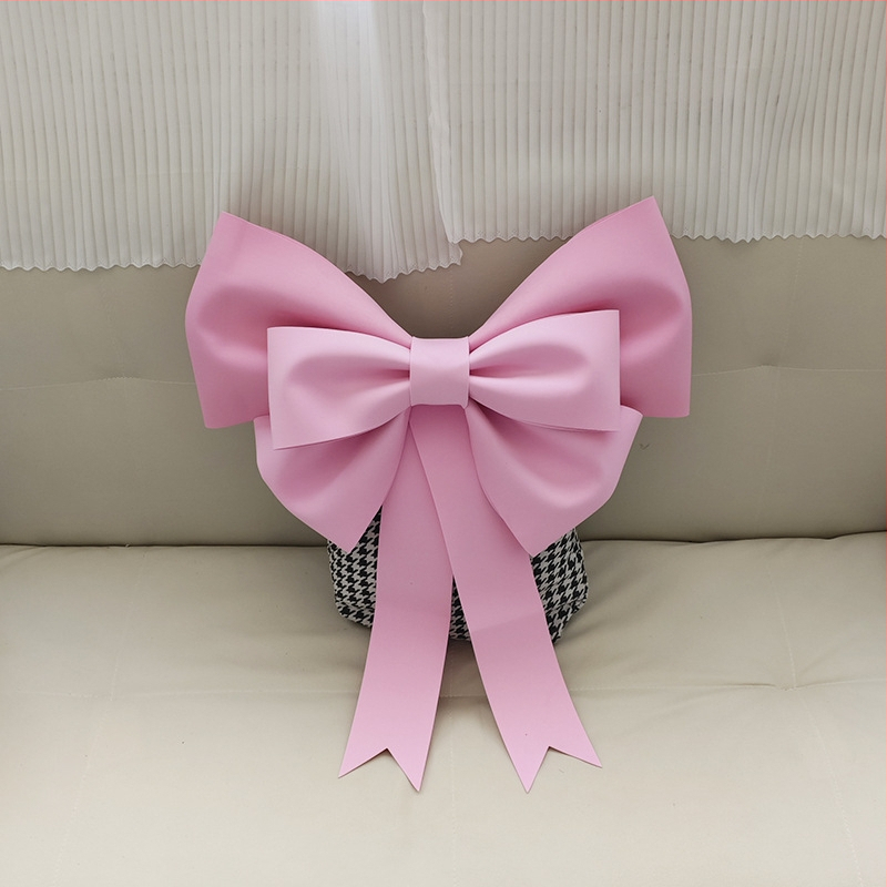 Ülisuur lipsuga materjalist kott sünnipäevatoa kaunistamine pulmapühade peokaunistused tausta seinale paigutus