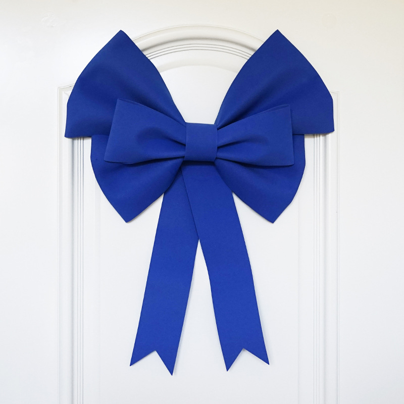 Ülisuur lipsuga materjalist kott sünnipäevatoa kaunistamine pulmapühade peokaunistused tausta seinale paigutus