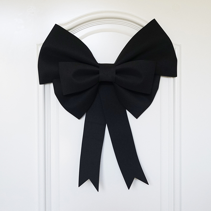 Ülisuur lipsuga materjalist kott sünnipäevatoa kaunistamine pulmapühade peokaunistused tausta seinale paigutus