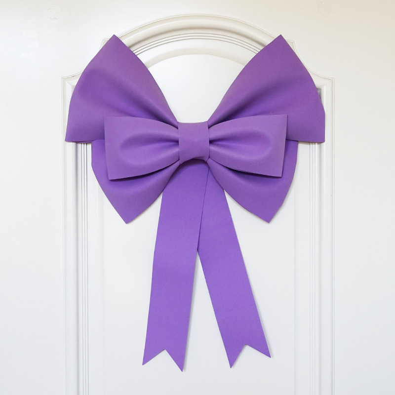 Ülisuur lipsuga materjalist kott sünnipäevatoa kaunistamine pulmapühade peokaunistused tausta seinale paigutus