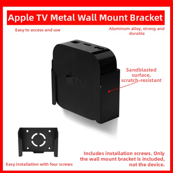 Sobib Apple TV-le, Apple TV 4K AppleTV TV6 seinakinnitusklamber, must