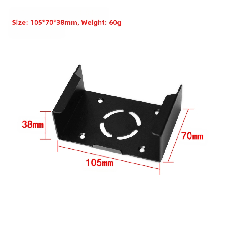 Vhodné pre Apple TV, Apple TV 4K, Apple TV6, nástenný držiak, čierny