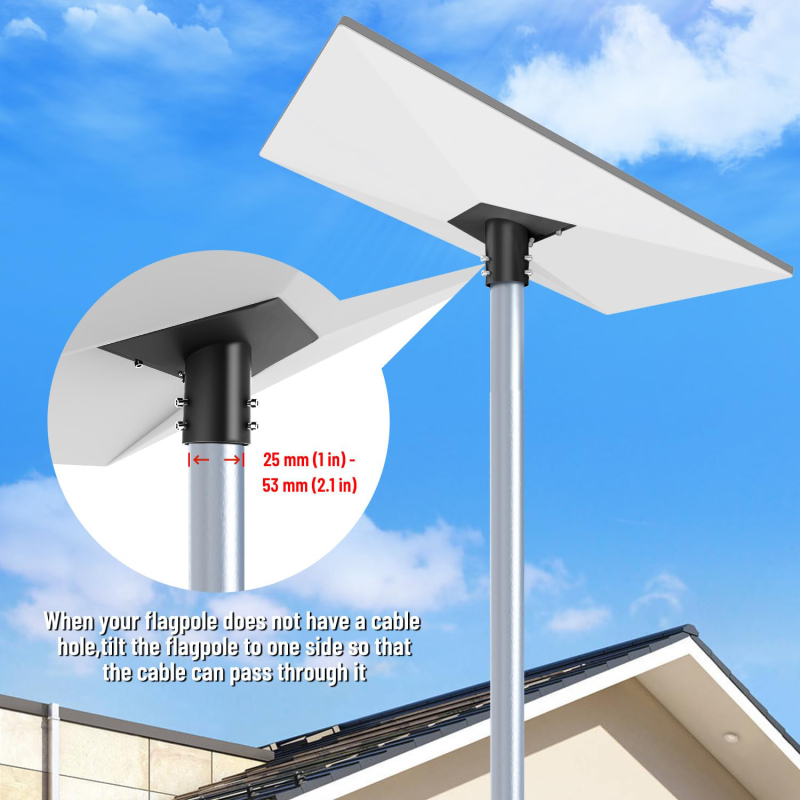 Скоба за покрив Star Starlink от 3-то поколение, метална триъгълна основа, комплект скоби Star Starlink Gen3, V3 тръбна връзка