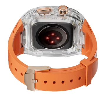 Potrivit pentru carcasa Apple Watch, carcasă transparentă modificată Lambo, carcasă de protecție curea Applewatch987Se65