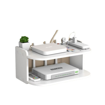 Mulgustamisvaba elutoa televiisori seinale kinnitatav digiboksi riiul ruuteri hoiukasti seinale riputatav WiFi-riiul