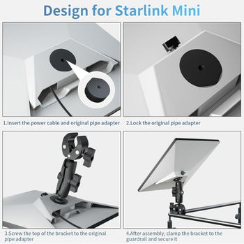 Адаптер за миниатюрна основна скоба Star Accessories, универсална регулируема скоба за скоба от грах