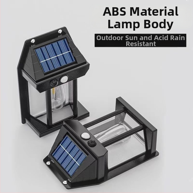 Saulės sodo lempa, itin ryškus apšvietimas, buitinė lauko žmogaus kūno indukcinė lempa, vandeniui atspari priekinis žibintas, volframo viela, automatinis ryškus žibintuvėlis