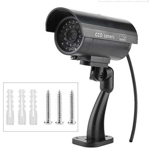 Ψεύτικη κάμερα παρακολούθησης μοντέλο CCTV με φως Τεχνητή κάμερα παρακολούθησης Mr-2600