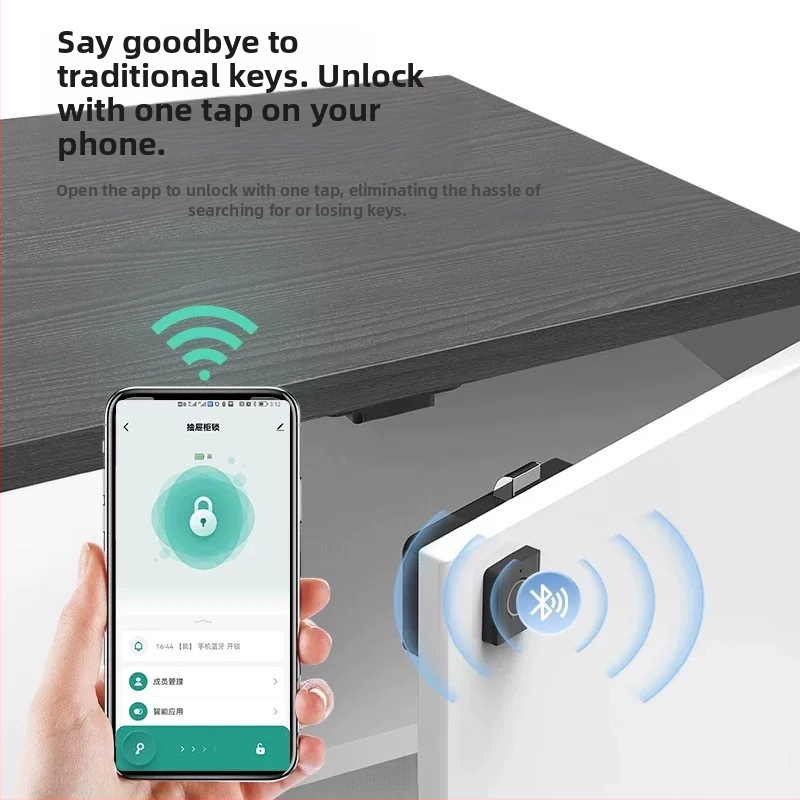 Tuya Bluetooth заключване за пръстови отпечатъци, шкаф за обувки, картотека, заключване на пощенска кутия, електронно заключване на шкафа, заключване за пръстови отпечатъци, интелигентно електронно заключване