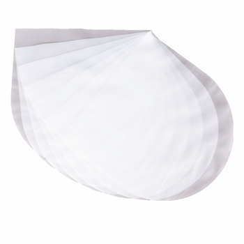 LP vinilo plokštelių dėklas, 12 colių vidinis įrašų dėklas, U formos vinilo plokštelių vidinis dėklas, 50 lapų pakuotėje