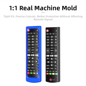 Силиконов защитен калъф за дистанционно управление Lg, подходящ за Amazon, универсален, светещ, за телевизор, серия Akb.