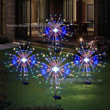 Päikeseenergial töötavad ilutulestikud, võililletuled, stringtuled, vilkuvad tuled, õueala sisehoovi muru kaunistuse juhttuled