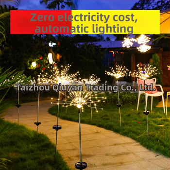 Päikeseenergial töötavad ilutulestikud, võililletuled, stringtuled, vilkuvad tuled, õueala sisehoovi muru kaunistuse juhttuled