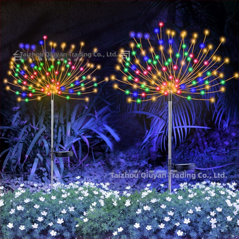 Päikeseenergial töötavad ilutulestikud, võililletuled, stringtuled, vilkuvad tuled, õueala sisehoovi muru kaunistuse juhttuled