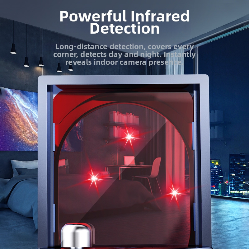 Нов интелигентен T15 детектор на камера, анти-скрита камера, антипозиционираща, анти-мониторингова безжична сигнална инфрачервена детектор
