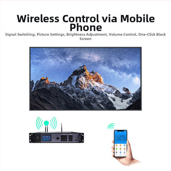 pilkos spalvos vaizdo procesorius, spalvotas elektroninis ekranas, LED ekranas, vaizdo procesorius, reklaminis ekrano valdiklis